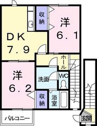 キャンデッドＢの物件間取画像